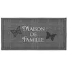 Image de tapis deco rectangle 57 x 115 cm imprime familia Douceur d'Intérieur