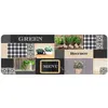 Image de tapis en mousse 45 x 120 cm Green bistrot Douceur d'Intérieur