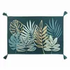 Image de Tapis Déco Imprimé "Ornella" 60x90cm Émeraude