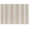 Image de Tapis rayures à relief Blanca 120x170