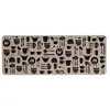 Image de Tapis Multi-Usage Tissé "Kitchen" 45x120cm Naturel