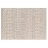 Image de Tapis Déco Tissé "Valam" 120x170cm Naturel