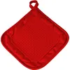 Image de Manique 19 x 19 cm polycoton+silicone cuistot Rouge