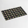 Image de Set de table 28.5 x 43.5 cm pvc imprime metallise acapulco Noir