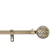 Image de Kit tringle décorative Globe - L 120 / 210 x D 1,9 cm - Doré