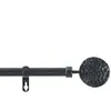 Image de Kit Tringle Déco Extensible "Bullette" 120-210cm Noir