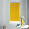 Image de Store enrouleur occultant 60 x 180 cm polyester occult Jaune