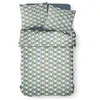 Image de parure de lit today - housse de couette 240x260 + 2 taies d oreiller 63x63 - 100% coton 57 fils - mawira 2.19