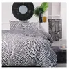 Image de Parure de lit 2 personnes -TODAY - 240x200 cm - 100% Coton - Noir et Blanc