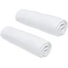 Image de Lot de 2 draps housses Essential - 160 x 200 cm - 2 personnes - 100% Coton - Craie