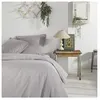 Image de Housse de couette - TODAY - CHARME - Chambray - Gris clair Constance - 240 x 220 cm