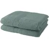 Image de Lot de 2 serviettes de toilette TODAY 50x90 cm 100% Coton - Celadon