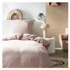 Image de parure de lit - today - 123332 - 1 personne - 140x200 cm - gaze de coton unie - rose des sables