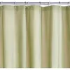 Image de Rideau de douche gauffré - Green - PEVA - 180 x 200 cm - 12 crochets - UTILITY -