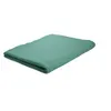 Image de Today - Drap plat Diabolo Menthe - 100% coton 57 fils - 180 x 290 cm - Bleu turquoise - Today