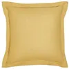 Image de Taie d'oreiller Essential - 63 x 63+5 cm - 100% Coton uni - Ocre