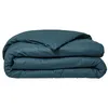 Image de Housse de couette Essential - 220 x 240 cm - 2 personnes - 100% Coton uni - Paon