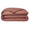 Image de Housse de couette Essential - 240 x 260 cm - 2 personnes - 100% Coton uni - Terracotta