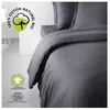 Image de Parure de lit - TODAY - 240 x 260 cm - Coton 100% - Organic Fusain - Bio certifié GOTS