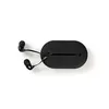 Image de KOMELEC FRANCE Ecouteurs intra-auriculaires filaires avec câble plat jack 3.5mm - noir