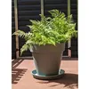 Image de Bac a fleurs rond RIVIERA SOLEILLA - Plastique - Diametre 60 cm Vert argile