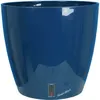 Image de Riviera - Pot en plastique rond avec réserve d'eau 30 cm Eva bleu