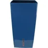 Image de Bac à fleurs carré HAUT - Plastique - 52 x 52 cm - Bleu