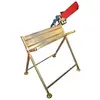 Image de Greenstar 10847 Chevalet De Tronçonnage Avec Mécanisme De Fixation Tronçonneuse