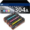 Image de Pack 4 toners compatible HP 304A