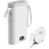 Image de Print Portat vais eti e u printeris UPRINT UP21 Balts USB uzl d jams 3584770436926, Imprimante d'étiquettes, Blanc