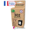 Image de UPrint H-302BFR - 6 ml - noir - compatible - boîte de suspension - remanufacturé - cartouche d'encre (alternative pour : HP F6U66AE) - pour HP Deskjet 1110, 21XX, 36XX; ENVY 45XX; Officejet 38XX, 46XX, 52XX