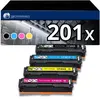Image de Pack 4 toners compatible HP 201XL