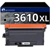Image de 123CONSOMMABLES - TN-3610XL Toner Compatible avec Brother TN3610 XL HL-L6410DN, MFC-L6910DN