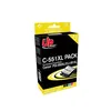 Image de UPrint C-551XL PACK - Pack de 5 - XL - noir, jaune, cyan, magenta - compatible - remanufacturé - cartouche d'encre (alternative pour : Canon CLI-551XL, Canon PGI-550) - pour Canon PIXMA iP8750, iX6850, MG5550, MG5650, MG5655, MG6450, MG6650, MG7150, MG7