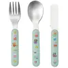 Image de Petit Jour Paris, Vaisselle + couverts pour enfants, Peppa Pig (x3)