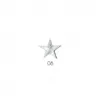 Image de Ecussons Thermocollant Petite Etoile 3 X 3 cm - Mediac(...) - Gris