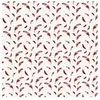 Image de Tissu coton plumes vendu au mètre(...) - feuillerouge