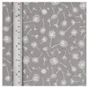 Image de Tissu coton ombelles vendu au mètre(...) - ombellegris