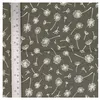 Image de Tissu coton ombelles vendu au mètre(...) - ombellekaki