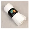 Image de Tissu coupon coton double gaze 138 cm x 100 cm(...) - 0 Ecru