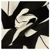Image de Tissu coton viscose imprimé de formes géométriques vendu au mètre(...) - 0 Noir