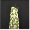 Image de Tissu coton viscose imprimé de formes géométriques vendu au mètre(...) - Vert (0338)