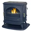 Image de Poêle à bois fonte 9kw anthracite Godin 366102