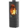 Image de Poêle à bois fonte 7kw noir Godin 420012
