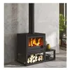 Image de Poêle à bois fonte 10kw noir Godin 411109NOIR