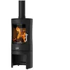 Image de Poêle à bois fonte 8.5kw anthracite Godin 388144ANTH
