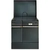 Image de Cuisinière à bois 10kw noir Godin 240162NOIR