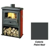 Image de Poêle à Bois Godin Eco 2 363107 Peint Noir