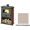 Image de Poêle à Bois Godin Eco 2 363107 Champagne