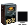 Image de Poêle à Bois Godin Eco 2 363109 Noir Brillant